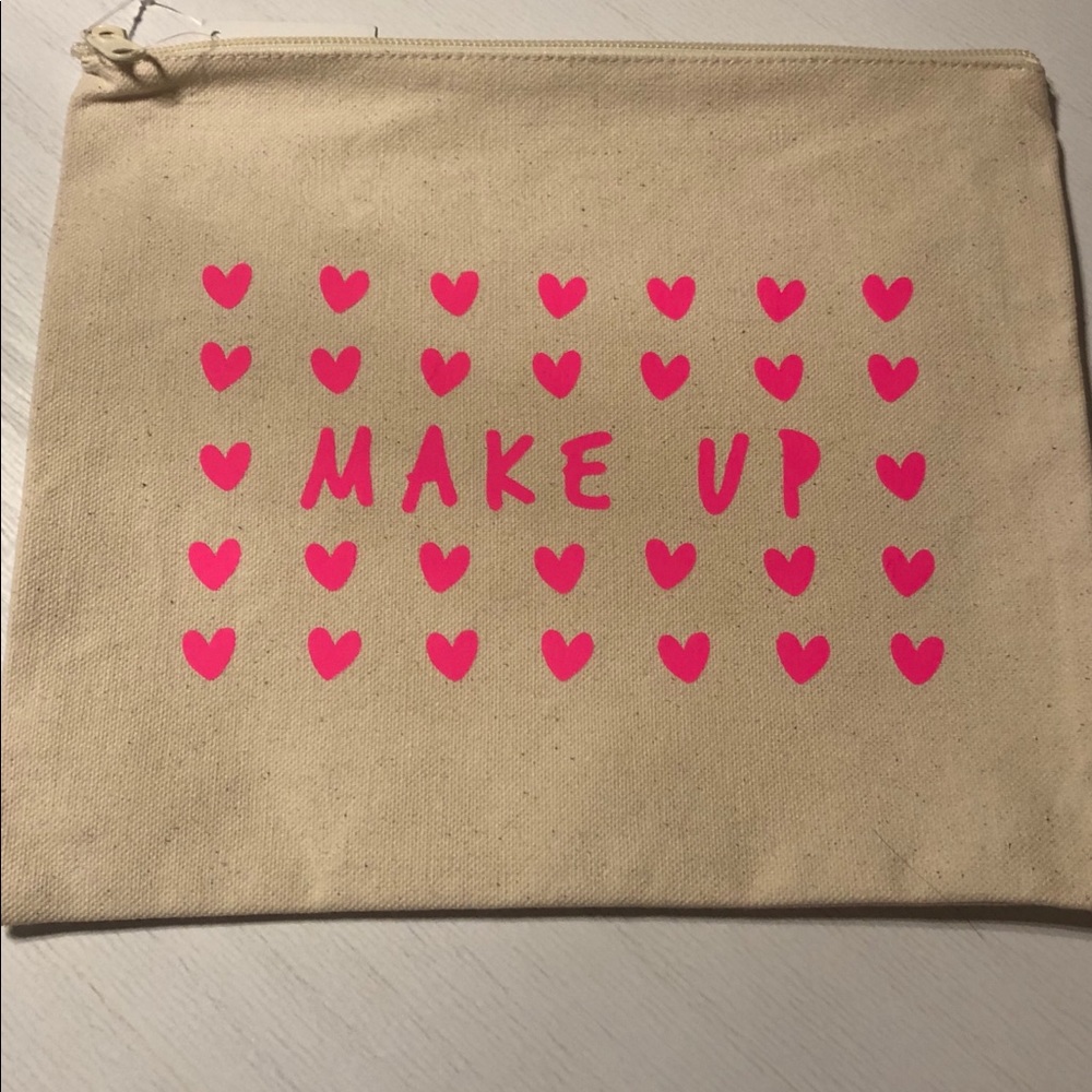 Canvas Makeup Bag